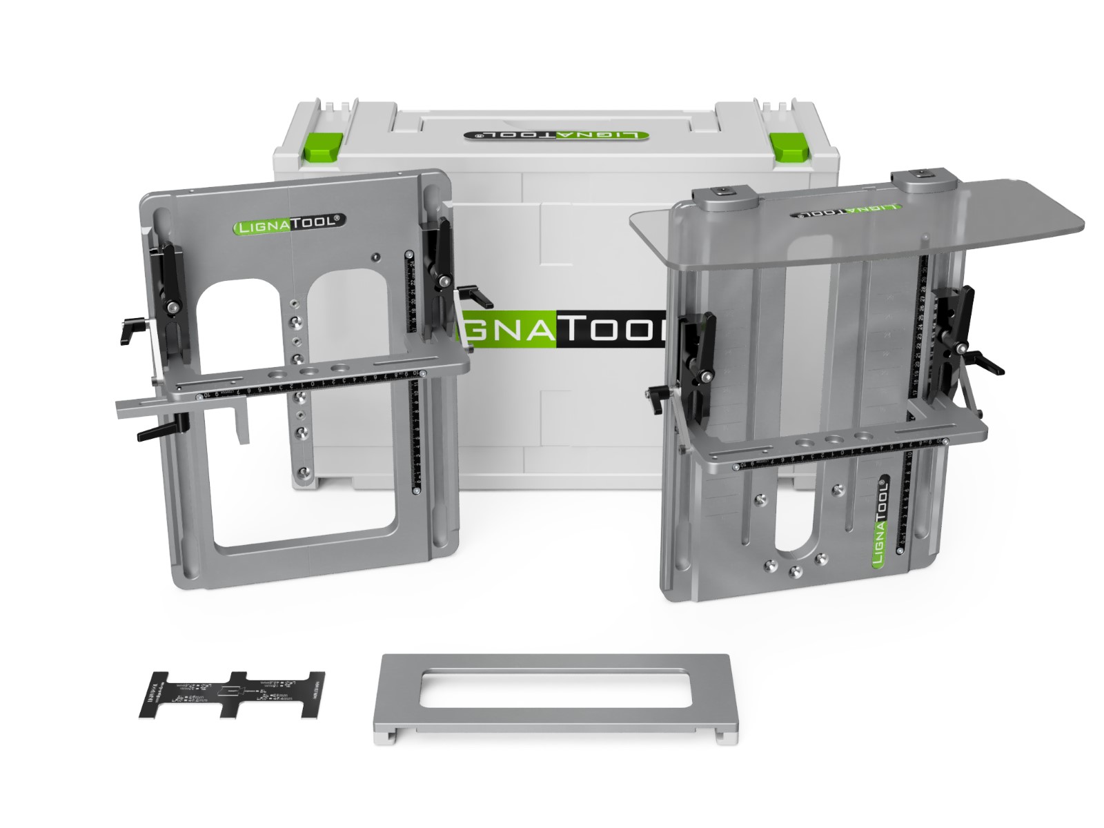Lignatool LTA1146 LT045PR Schwalbenschwanz-Fräsvorrichtungsset Profi-Paket