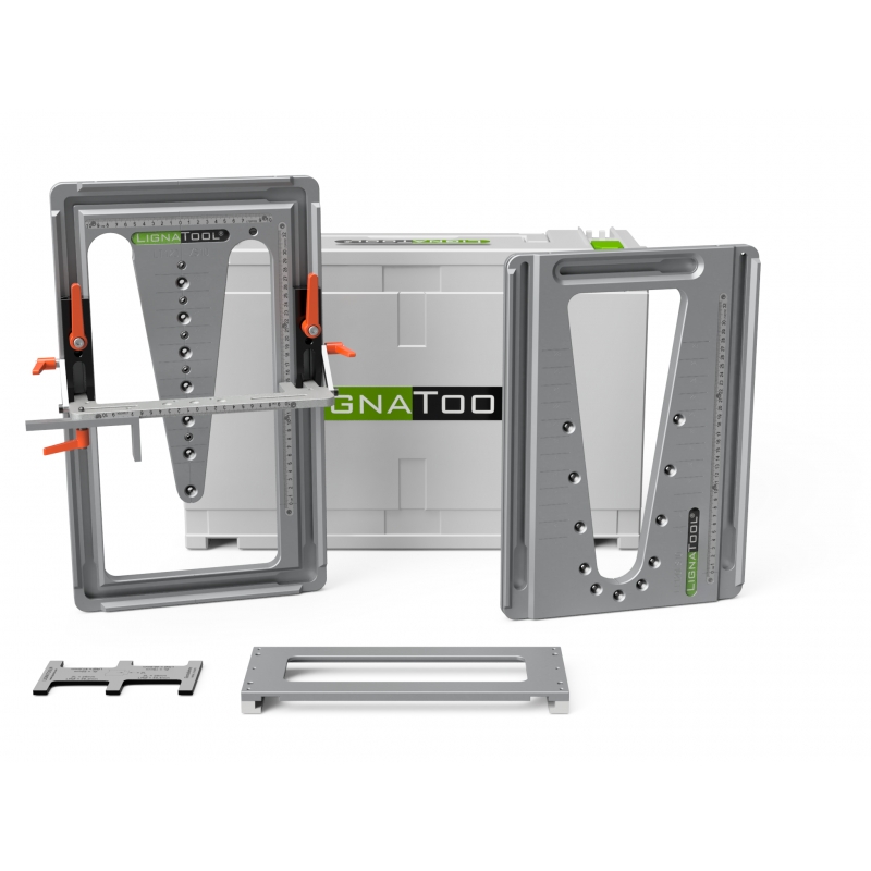Lignatool LTA1051 LT060SR Schwalbenschwanzfrässystem Standard Set