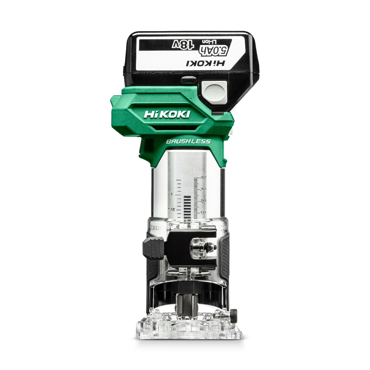 HiKOKI M1808DAWPZ Kabellose Kantenfräse 18V 5.0Ah Li-Ion im HSC III Gehäuse