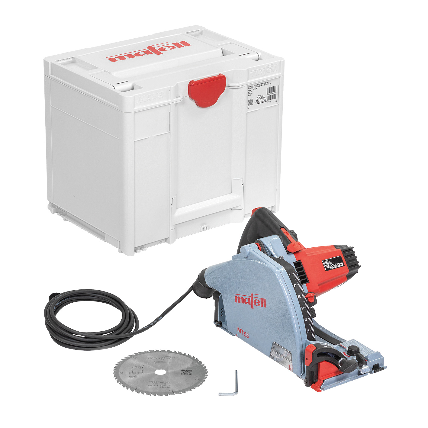 Mafell 91F402 MT 55 Eintauchs&auml;ge im MAX3-Koffer