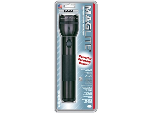 Maglite 7738/61-255MM Stablampe 2 D-Zellen schwarz