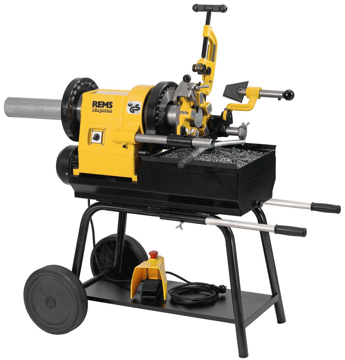 Rems 380448 R220 Magnum 4010 L-T Gewindeschneidmaschine mit Ausrüstung 1/2-2"