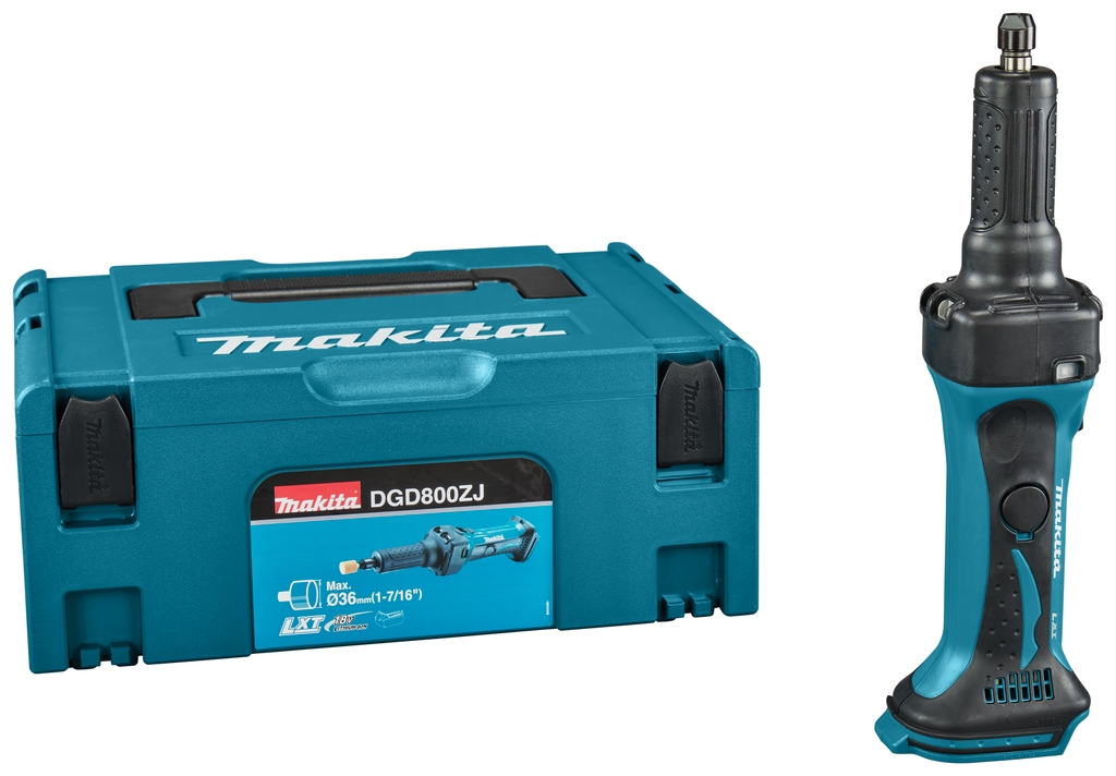 Makita DGD800ZJ Akku Geradschleifer 18 Volt ohne Akku oder Ladegerät