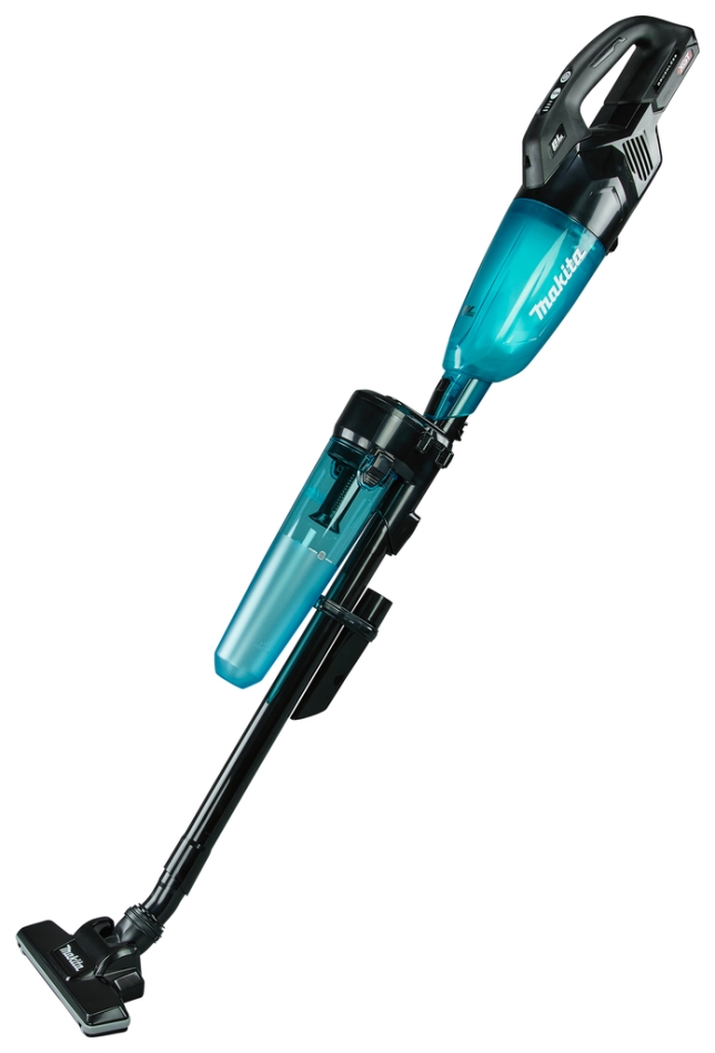 Makita CL001GZ21 Akku-Staubsauger Schwarz 40V max ohne Akku oder Ladegerät mit Zyklon-Staubabscheider