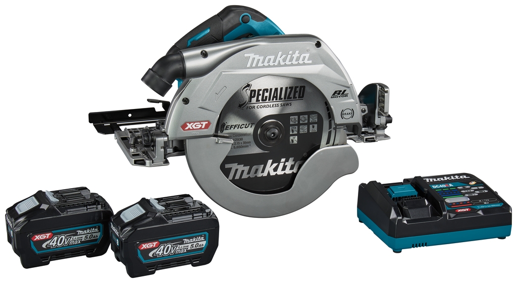 Makita HS011GT201 Akku-Kreissäge 270 mm 40V 5.0Ah Li-Ion