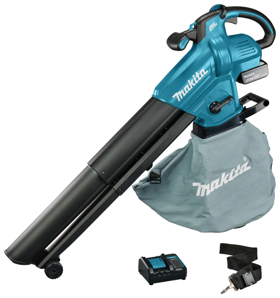 Makita DUB187T001 Laubbläser/Laubsauger 18 Volt 5.0Ah Li-Ion