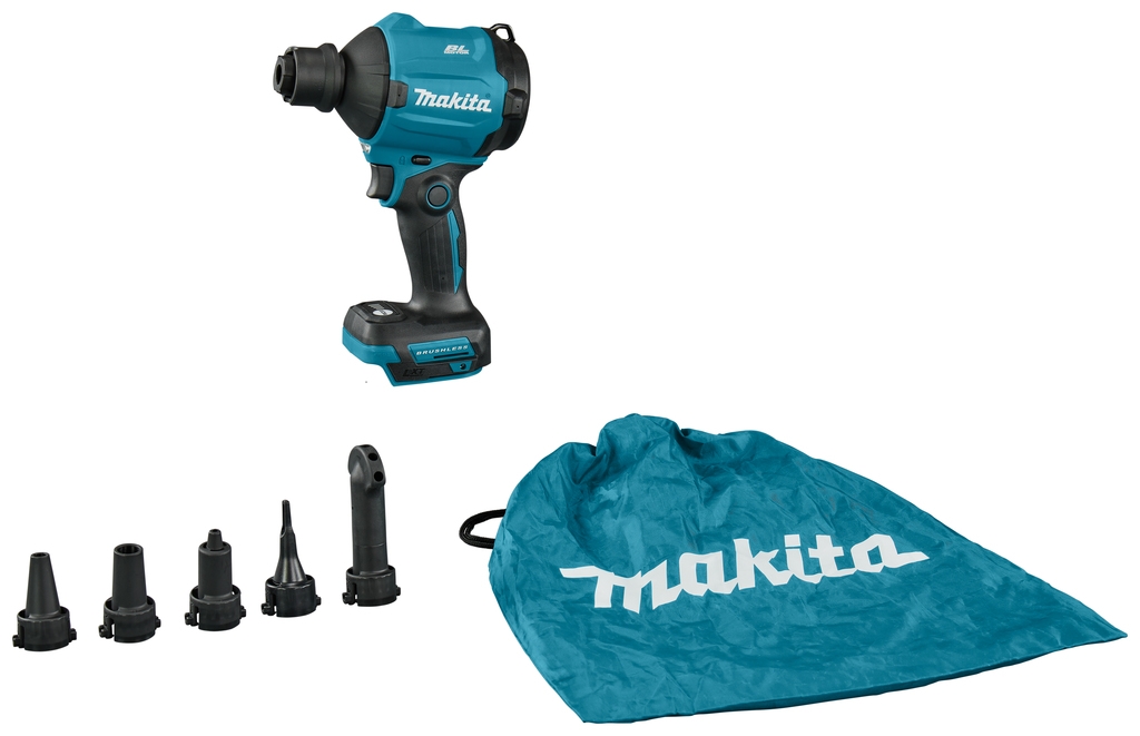 Makita DAS180Z 18V Max Blas- und Saugmaschine ohne Batterien und Ladegerät