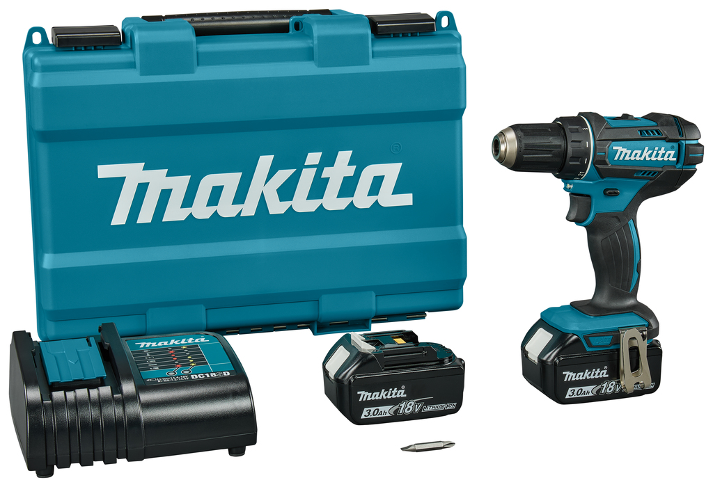 Makita DDF482SFE Akku-Bohrschrauber 18V 3.0AH Li-Ion