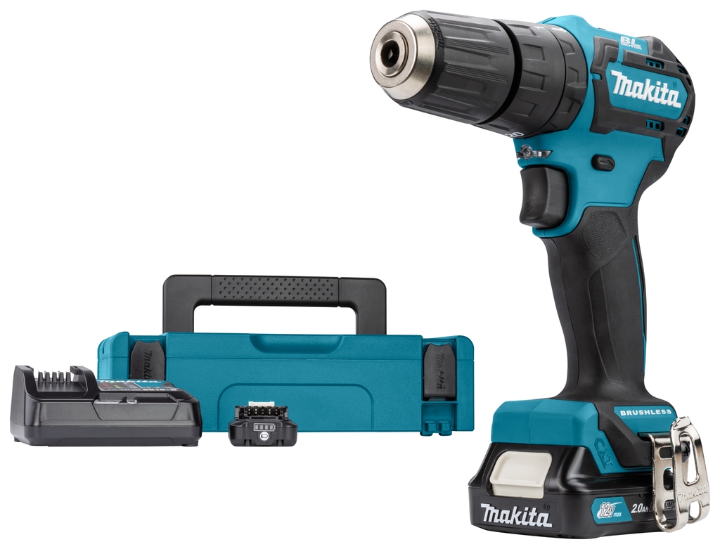 Makita HP332DSAJ Akku-Schlagbohrschrauber 10.8 Volt 2.0 AH Li-ion