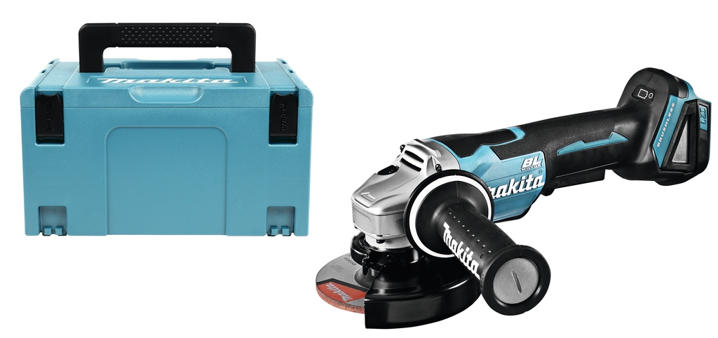 Makita DGA508ZJ Winkelschleifer 18 Volt 125 mm ohne Akku oder Ladegerät