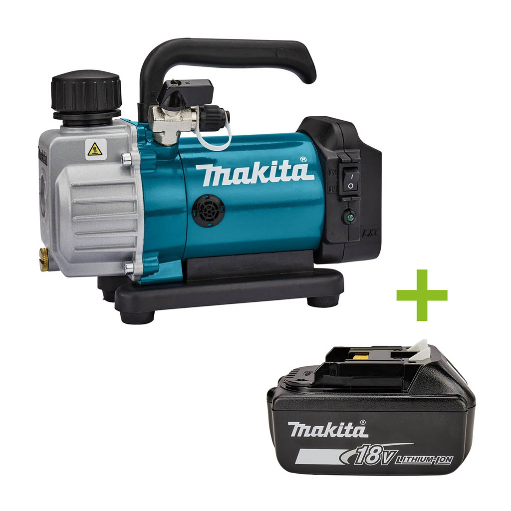 Makita DVP180Z Akku-Vakuumpumpe 18 Volt Ohne Akku und Ladegerät