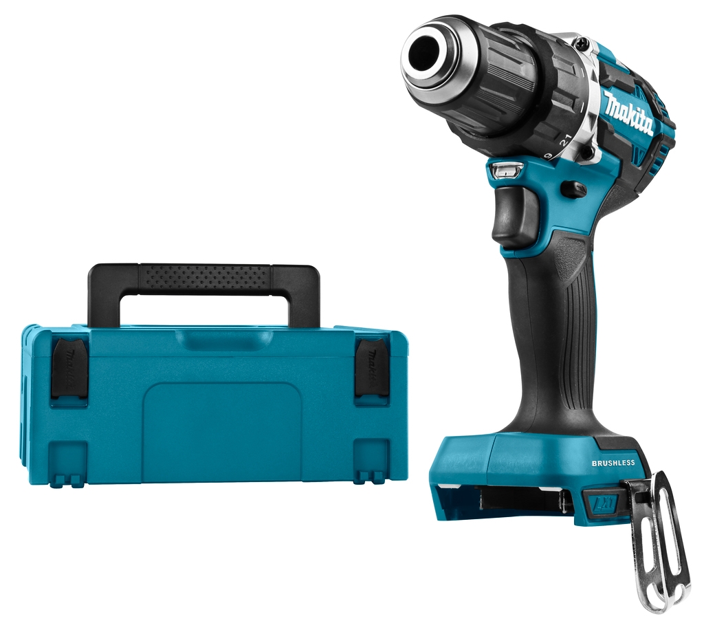 Makita DDF484ZJ Akku-Bohrmaschine 18V ohne Akkus und Ladegerät