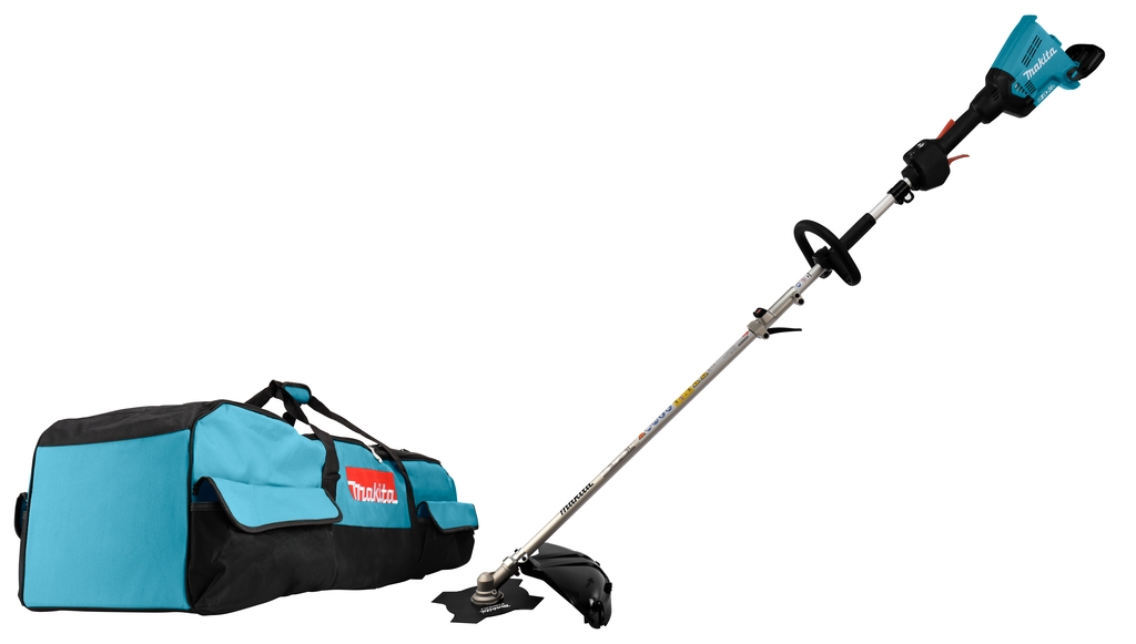 Makita DUX60ZM4 Akku-Kombisystem D-Griff 2 x 18 Volt ohne Akkus und Ladegerät + Freischneideraufsatz