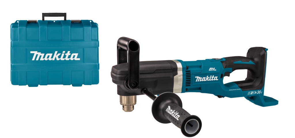 Makita DDA460ZK Winkelbohrmaschine 2 x 18 Volt Ohne Akku und Ladegerät