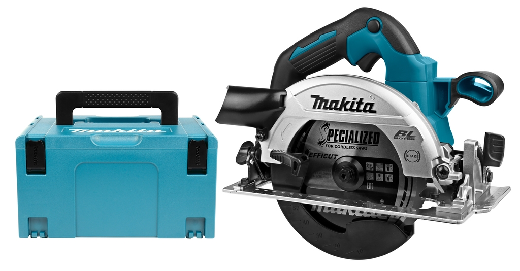 Makita DHS660ZJ Handkreissäge 57 mm Ø 165 mm 18 Volt Ohne akku und Ladegerät