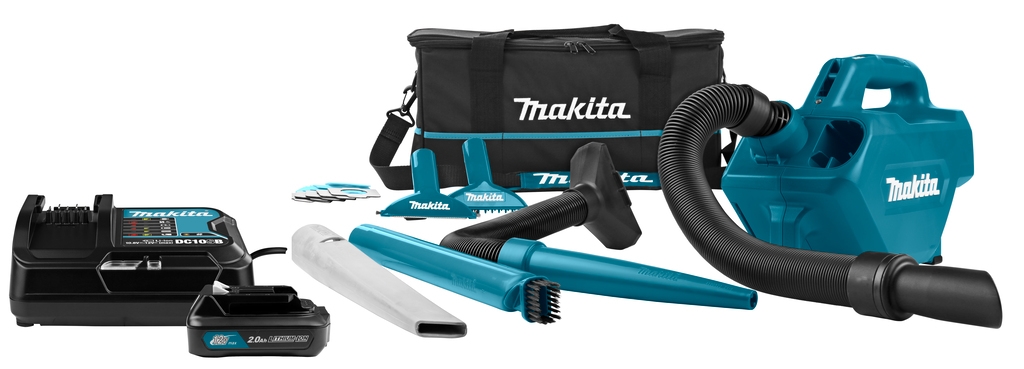 Makita CL121DSA Batterie Staubsauger 12V Max 2.0Ah Li-Ion