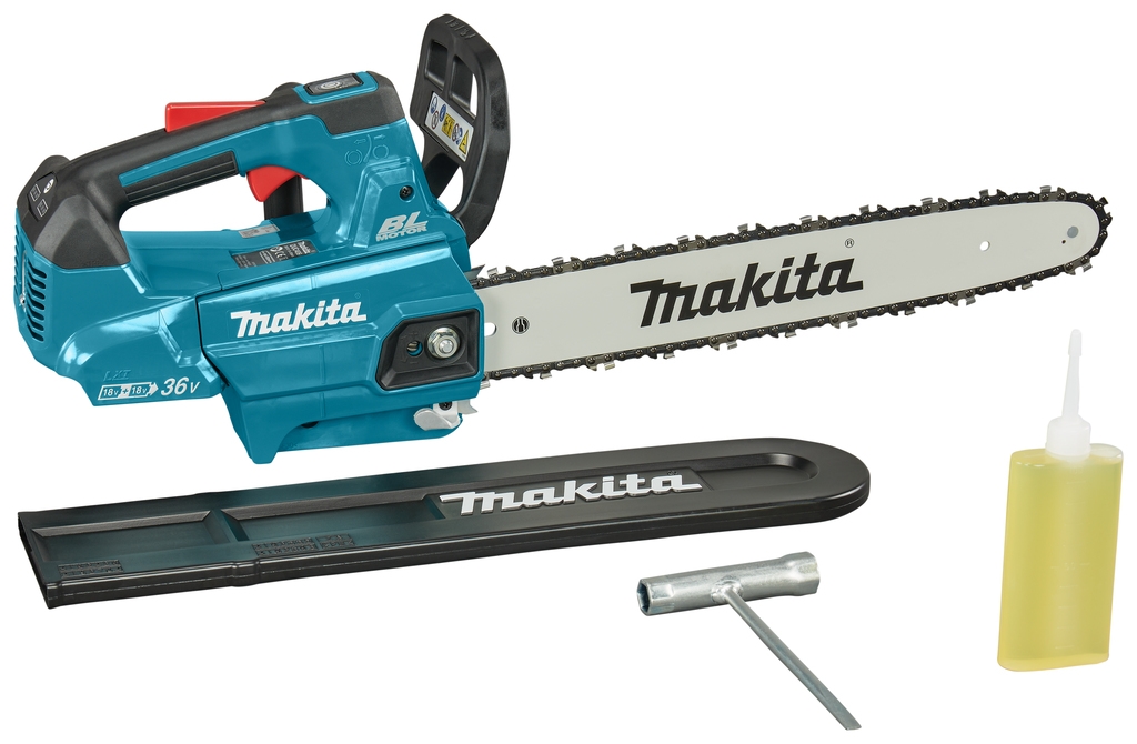 Makita DUC406Z 2 x 18 Volt Tophandle Kettensäge 40 cm ohne Akku oder Ladegerät