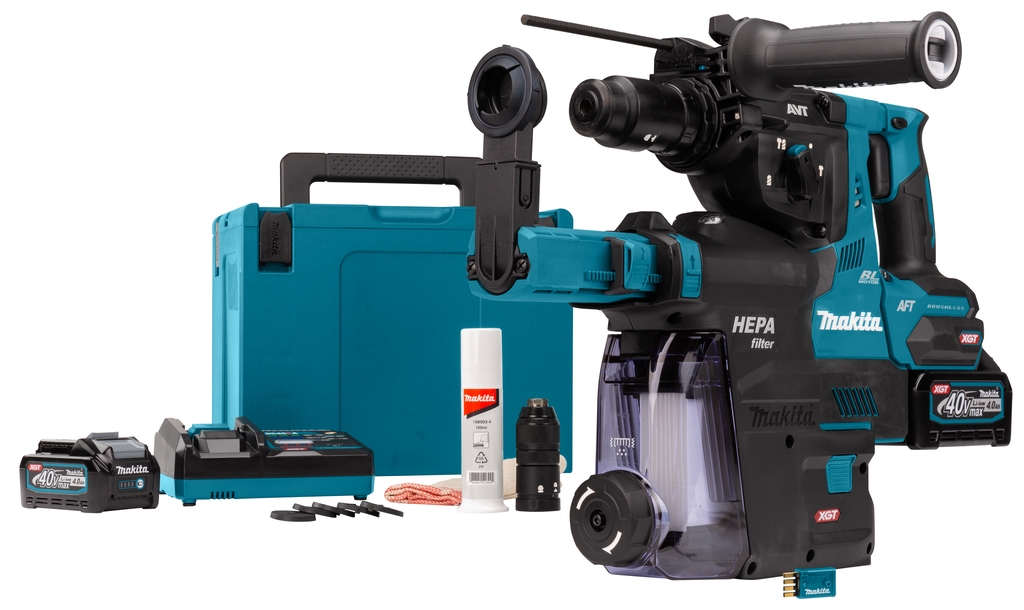 Makita HR002GM204 Akku Kombihammer 40 Volt 4.0 Ah Li-ion