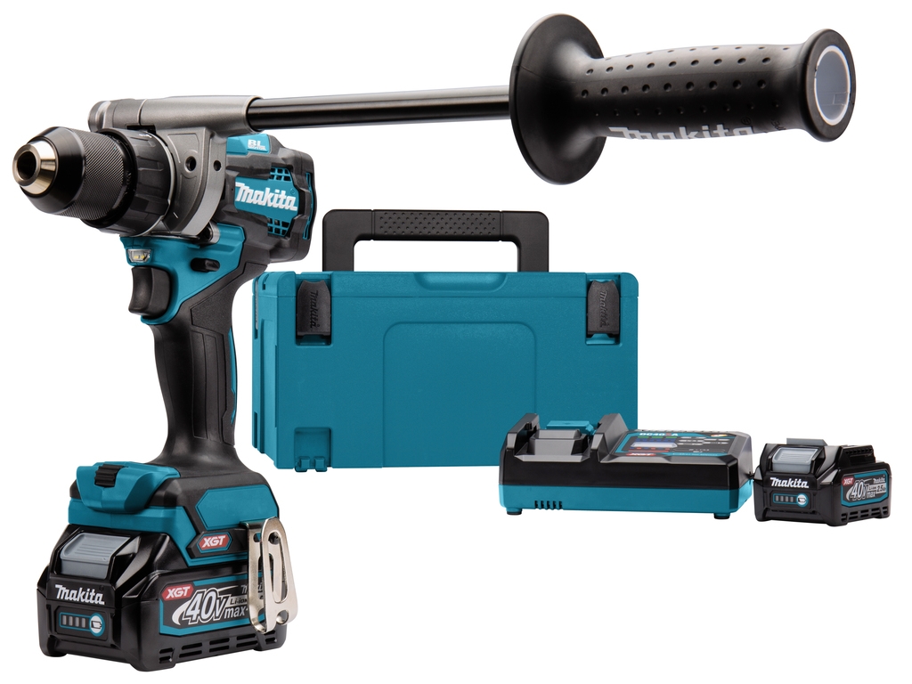 Makita DF001GD201 Akku Bohrmaschine 40 Volt 2.5 Ah Li-ion