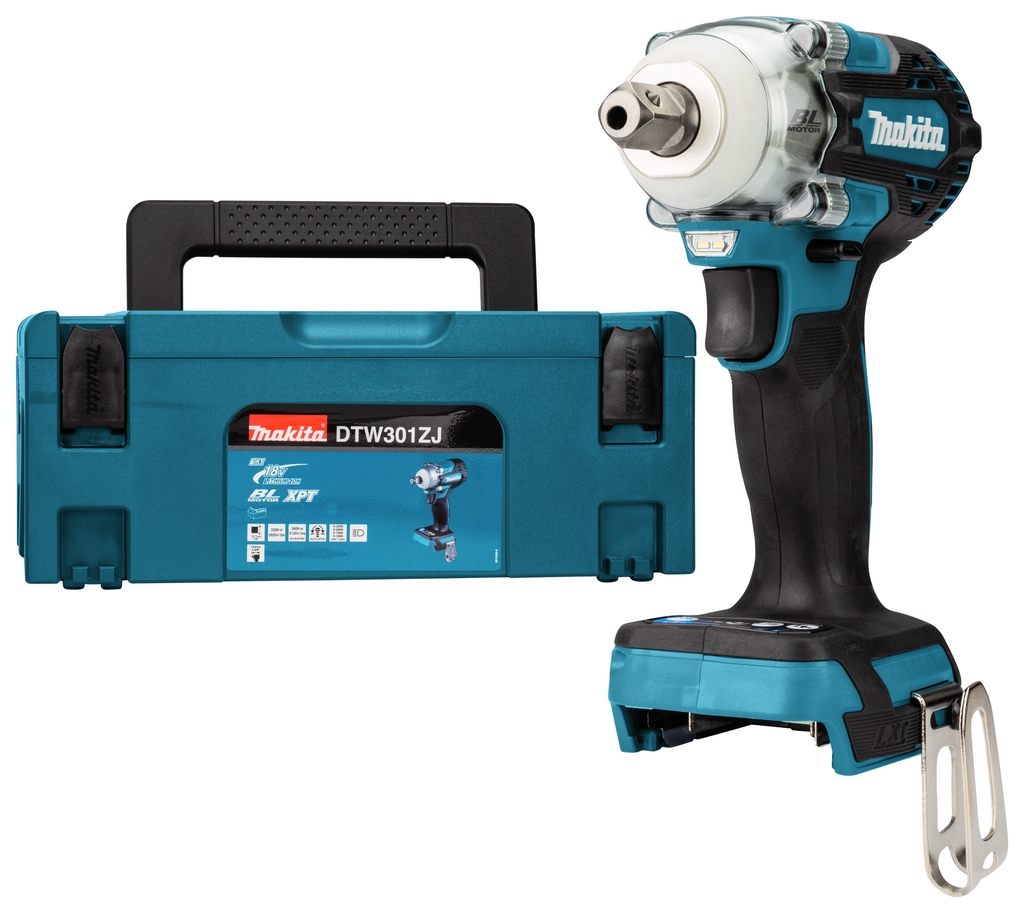Makita DTW301ZJ Schlagschrauber 1/2" 330Nm 18 Volt ohne Akkus und Ladegerät