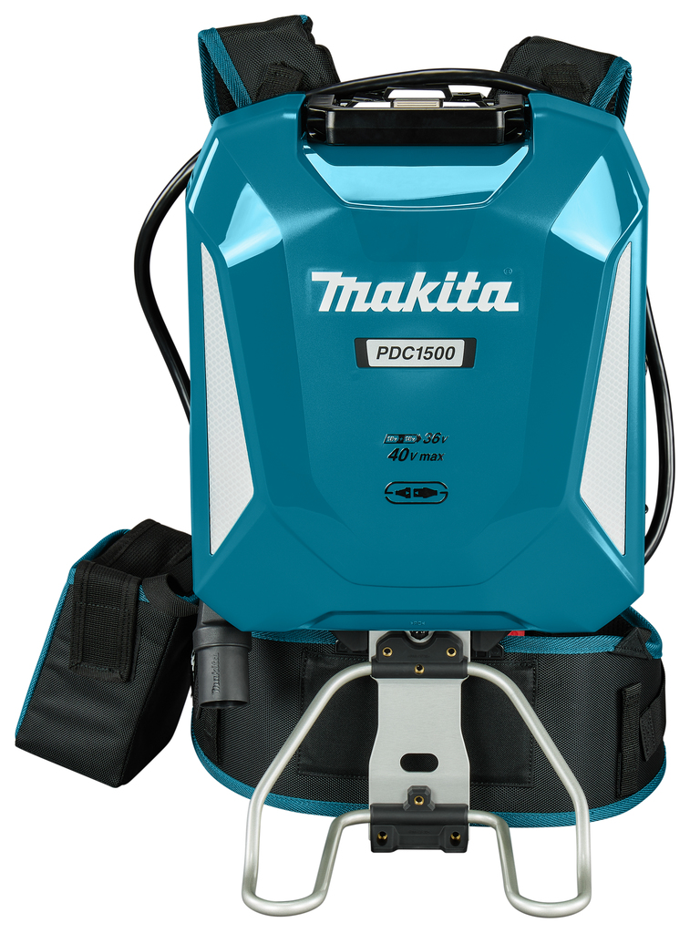 Makita Zubehör PDC1500A01 Rucksack-Akku PDC1500 40V Max inkl. Ladegerät DC4001