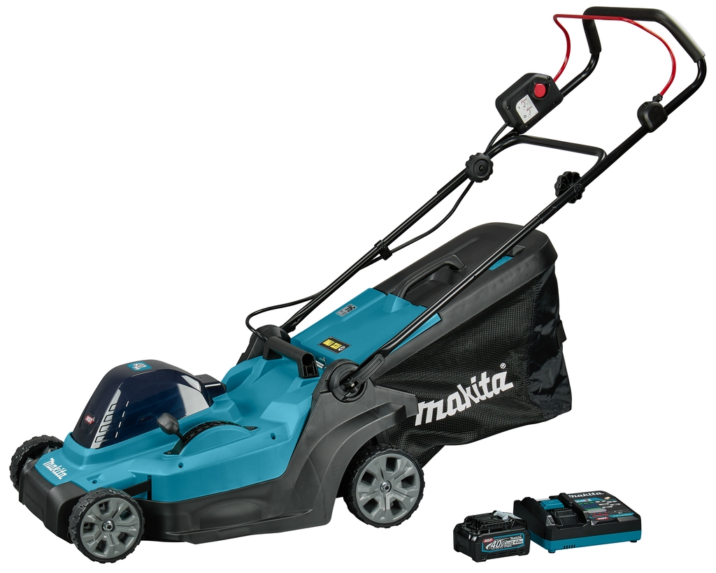 Makita LM004GM103 Schnurloser Rasenmäher 43 cm 40V Max 4.0Ah Li-Ion