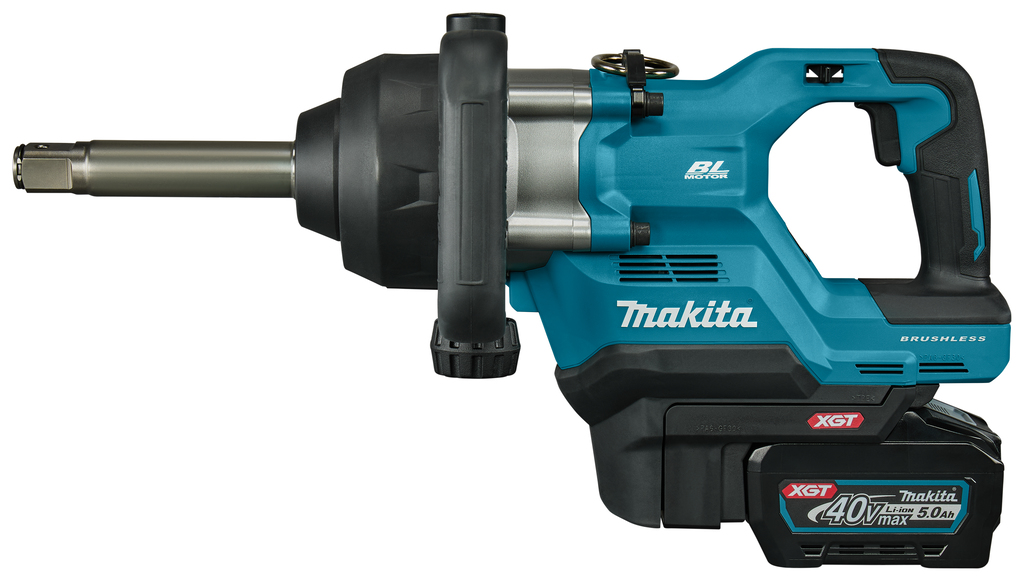 Makita TW010GT201 XGT 40 V Max Schlagschrauber 1" 2x 5,0 Ah