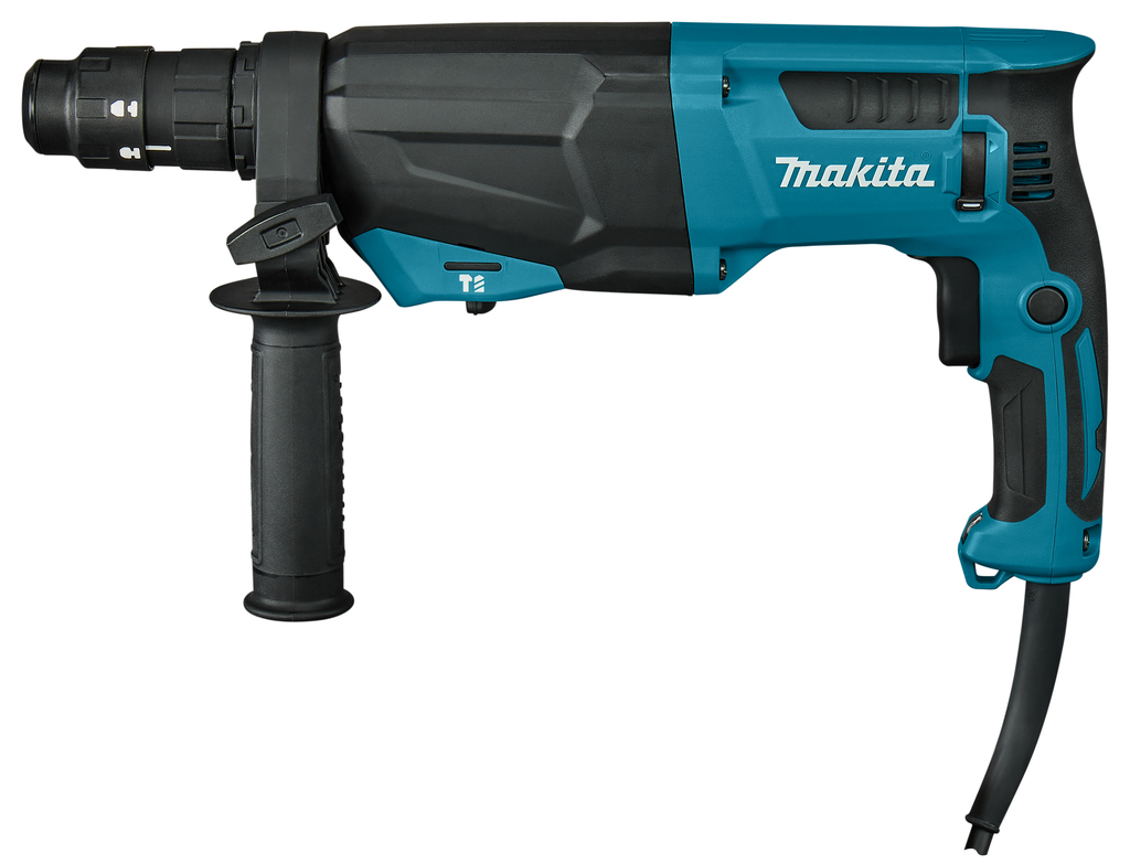 Makita HR2670FT Kombihammer mit austauschbarem Kopf im Koffer