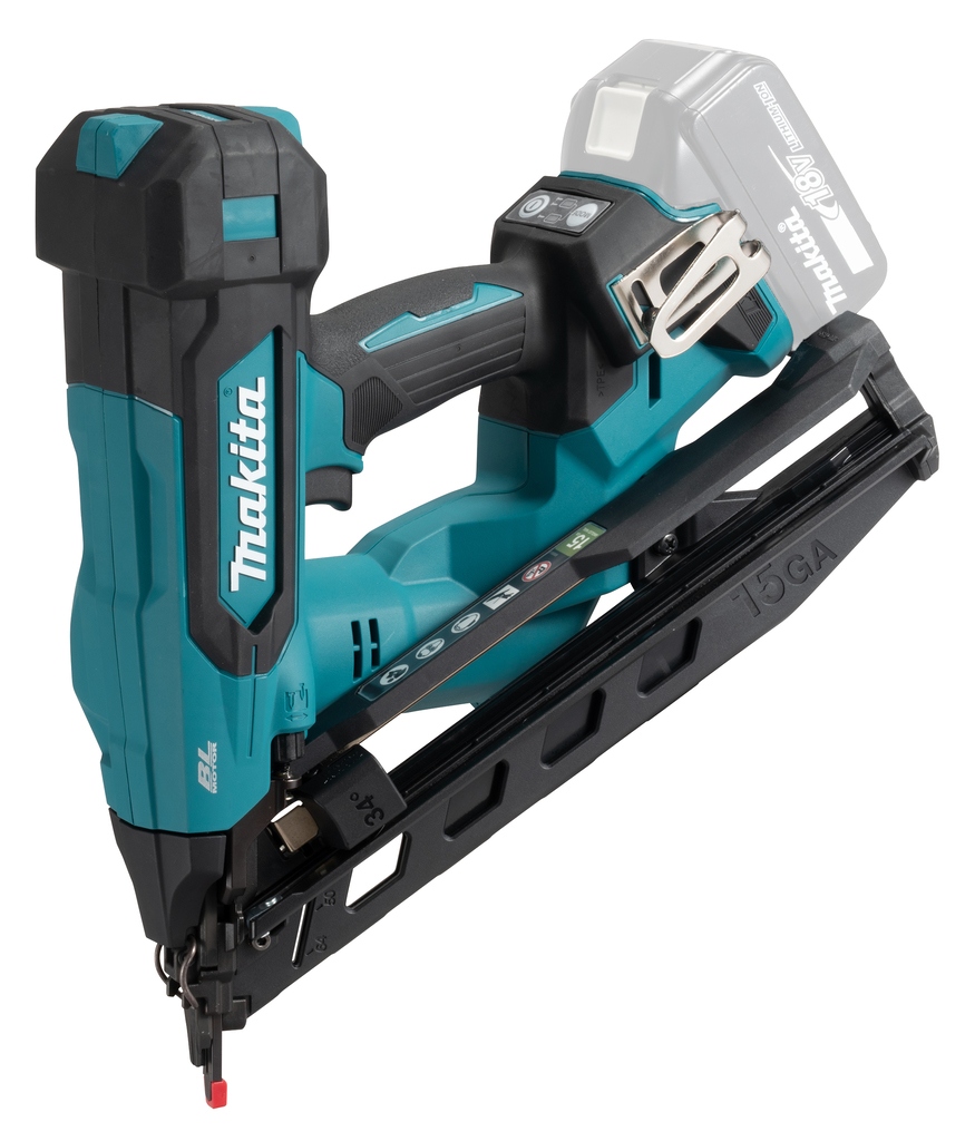 Makita DBN620Z LXT 18V Accu-Tacker 15Ga ohne Akku und Ladeger&auml;t im Karton