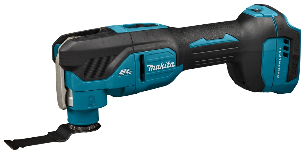 Makita DTM53ZJX2 LXT 18V Akku-Multitool + Zubehörset ohne Akku und Ladegerät im Koffer