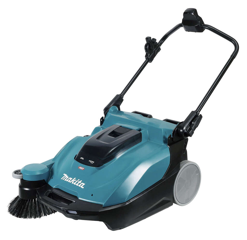 Makita VS001GU201 XGT 40V Max Akku-Kehrsaugmaschine mit 2 &times; 40V 4,0Ah-Akkus und Schnellladeger&auml;t im Karton
