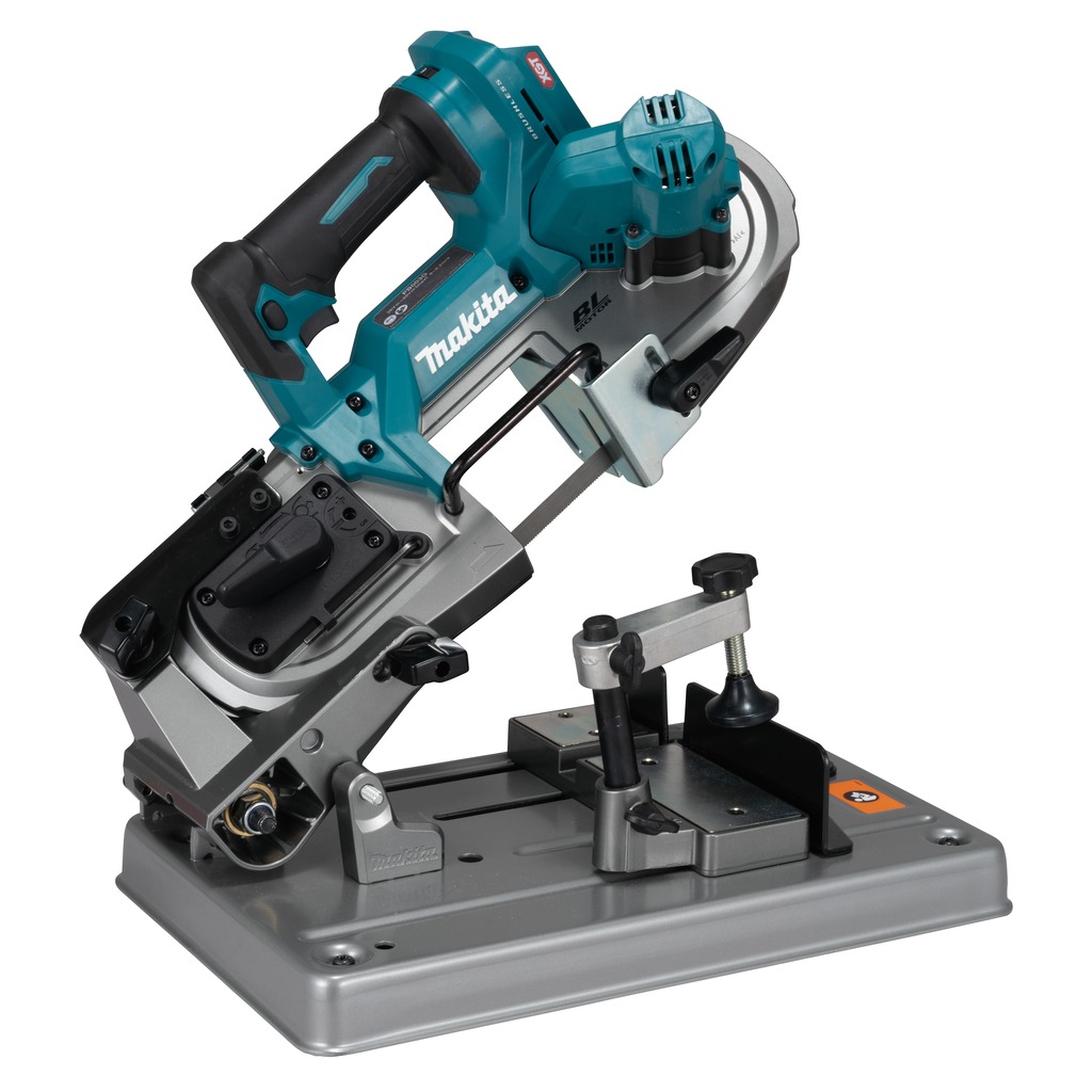 Makita PB003GZ01 XGT 40 V Max Bands&auml;ge auf S&auml;geplattform, ohne Akku und Ladeger&auml;t, im Karton