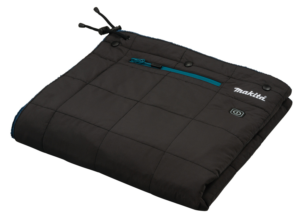 Makita CB100DANL1 Heizdecke schwarz exkl. Batterien und Ladegerät, inkl. LXT-Adapter, Verlängerungskabel und Aufbewahrungstasche