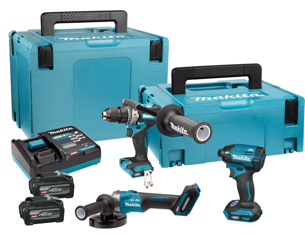 Makita DK400NX Combiset - 3 Maschinen 40V max 4.0Ah Li-Ion in MBox