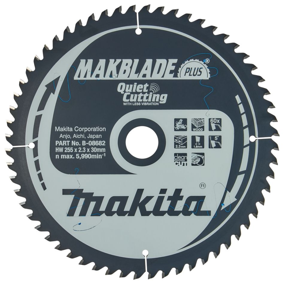 Makita Zubehör B-08682 HM-Sägeblatt Leise