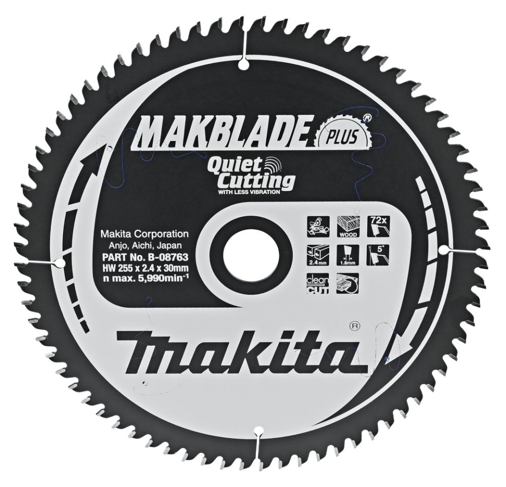 Makita Zubehör B-08763 HM-Sägeblatt Leise