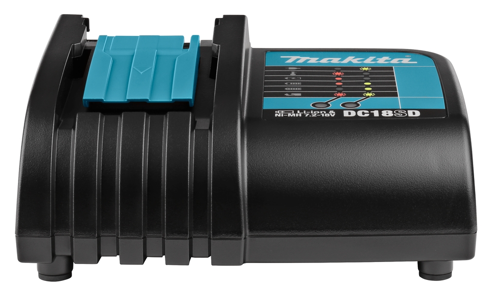 Makita Zubehör 194533-6 DC18SD Ladegerät 9,6-18 Volt Li-ion/Ni-MH Slide