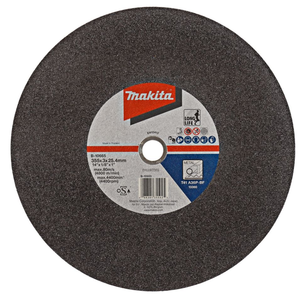 Makita Zubehör B-10665-5 Trennscheibe 355mm 5 Stück