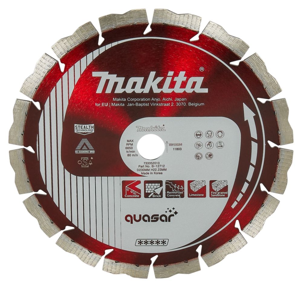 Makita Zubehör B-12712 Diamantsch. 230x22,23 QUASAR