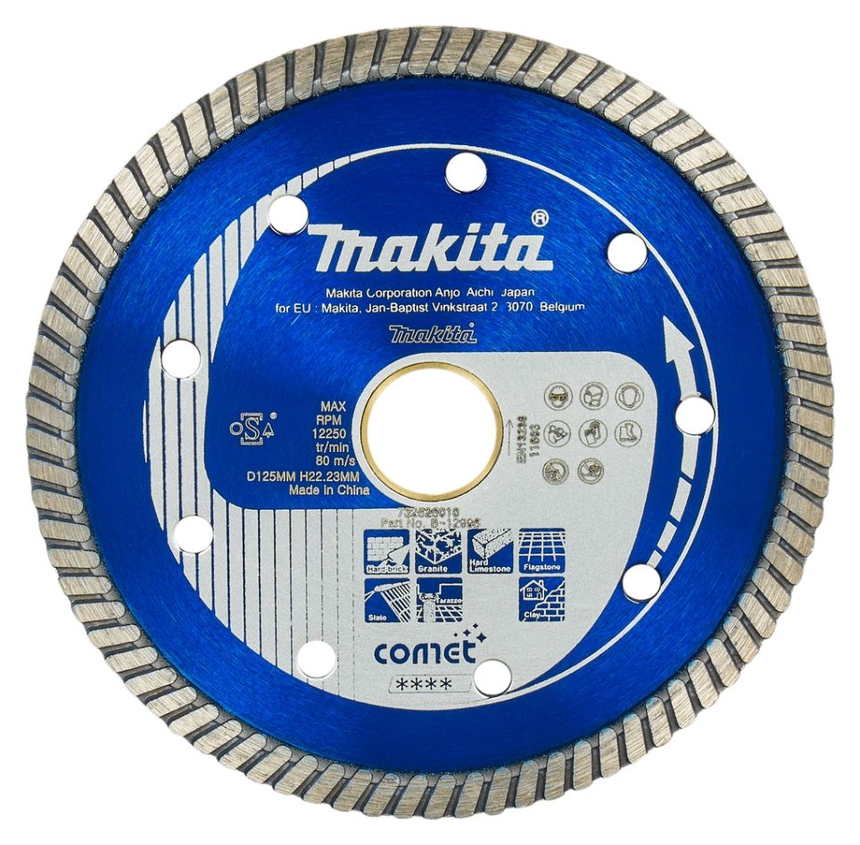 Makita Zubehör B-12996 Diamantsch. 125x22,23 Comet