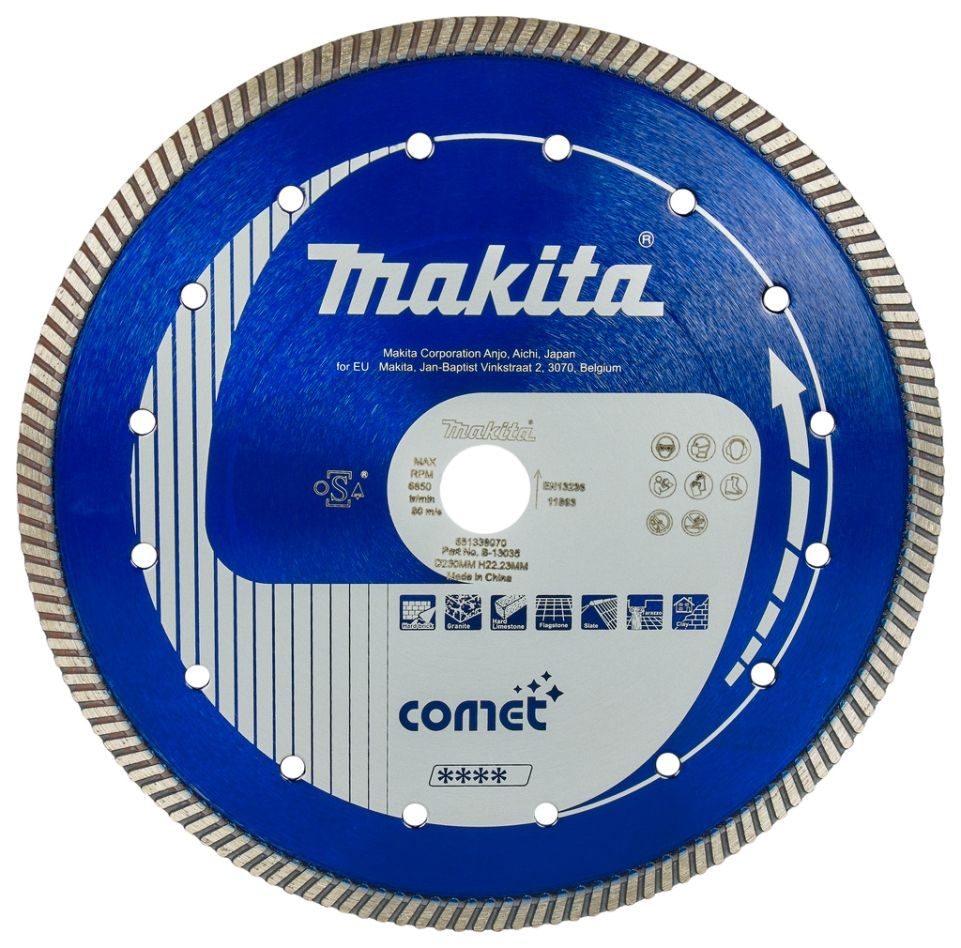 Makita Zubehör B-13035 DIAMANTSCH. 230x22,23 COMET