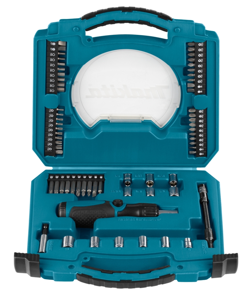 Makita Zubehör D-42020 Knarren-/Schrauben-Bit-Satz 65-teilig
