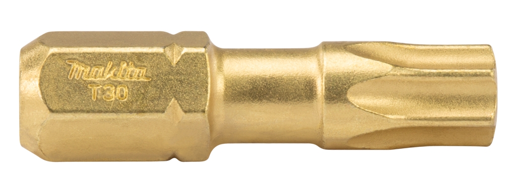 Makita Zubehör B-28438 XTT Schlagschrauberbit Form C Torx 30 25 mm Pro 2 Stück