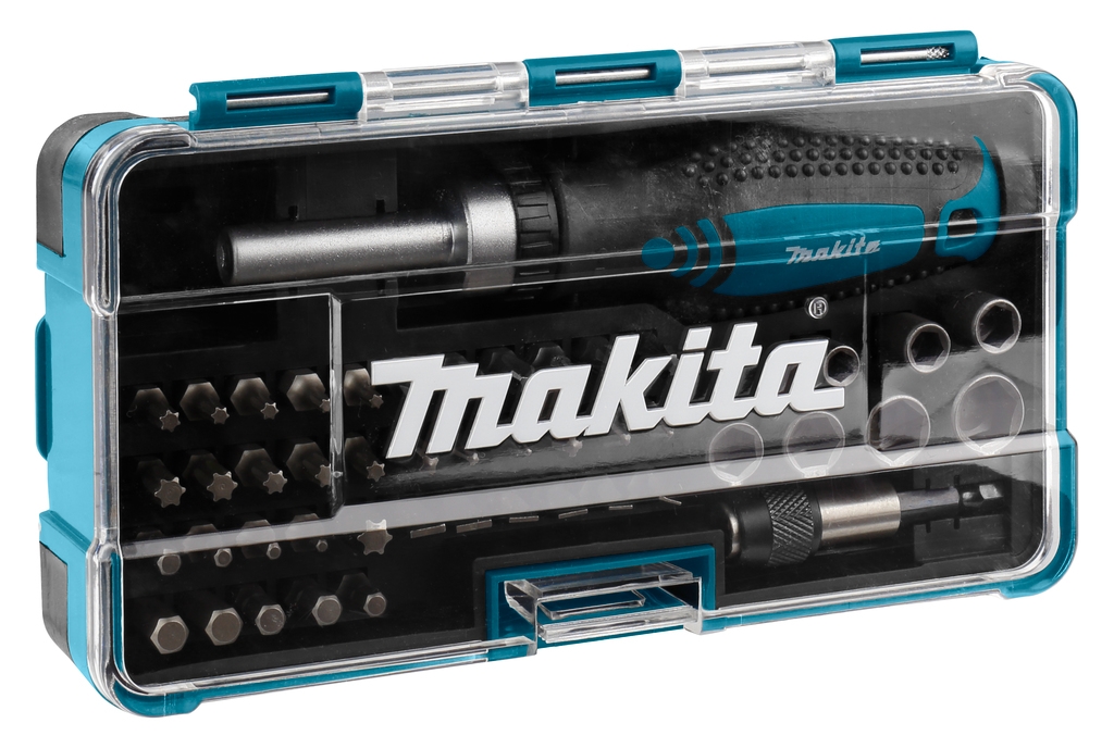 Makita Zubehör B-36170 Ratschen + Bit-Set 47tlg