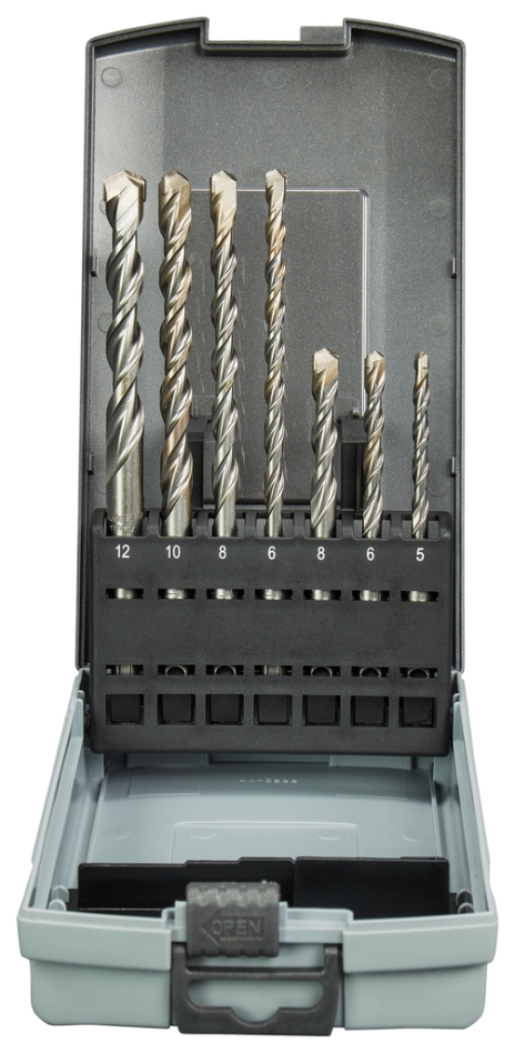 Makita Zubehör B-49046 P2S: SDS-PLUS Bohrer-Set 7-teilig