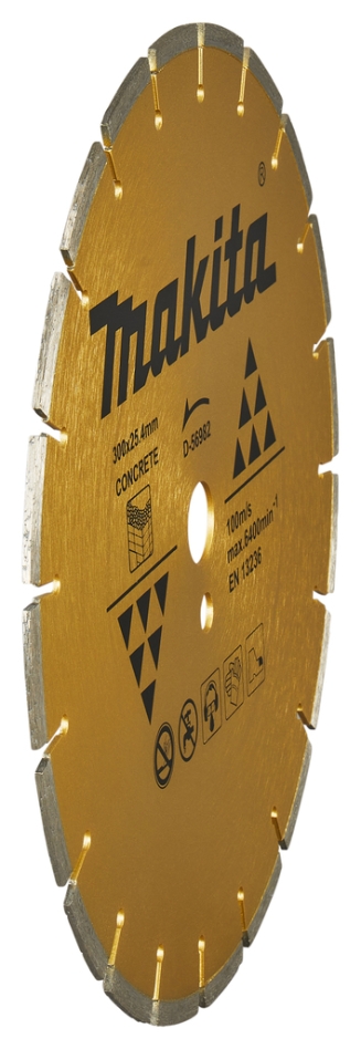 Makita Zubehör D-56982 Diamantscheibe 300 x 25,4 mm Gold