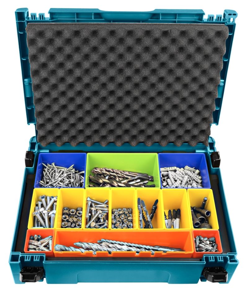 Makita Zubehör P-83652 Koffereinsatz für Mbox 1