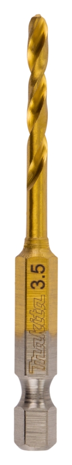 Makita Zubehör B-50918 Metallb HSS-Zinnschlacken 3,5x70mm