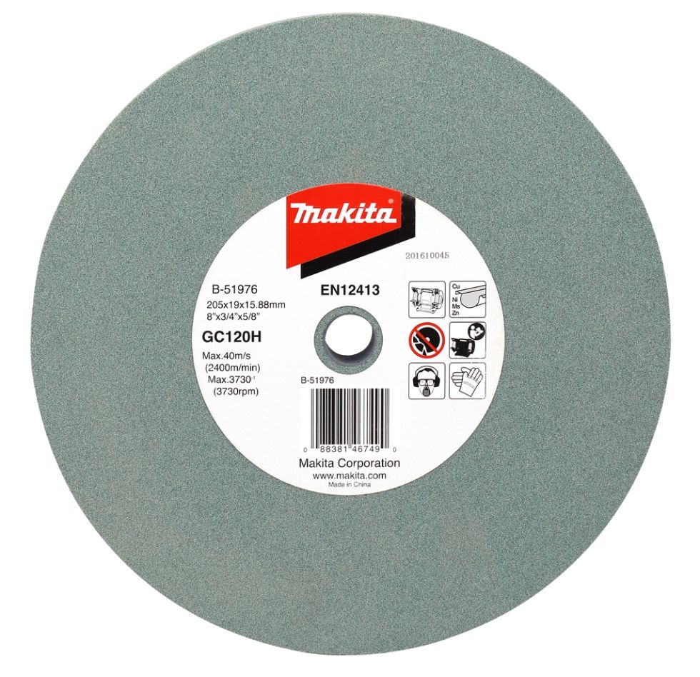 Makita Zubehör B-51976 Schleifstein GC120H205x19x15,8