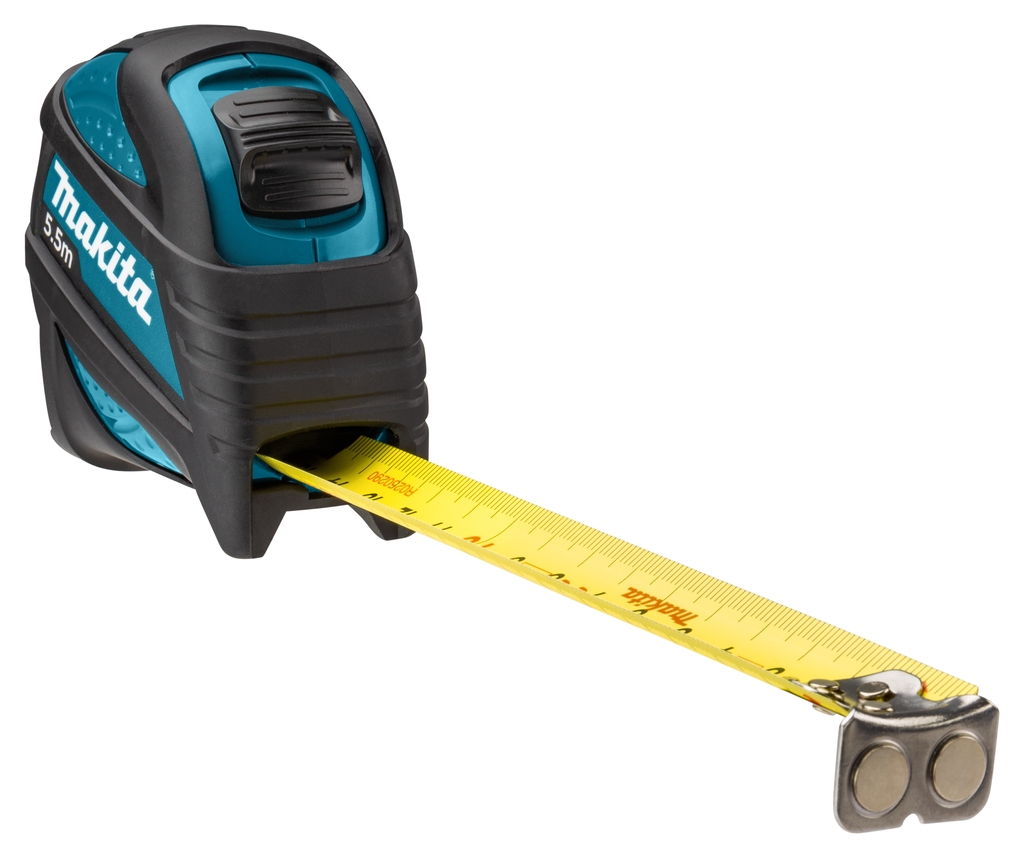 Makita Zubehör B-57146 Maßband 5,5m x 25mm Doppelseitiges Maßband